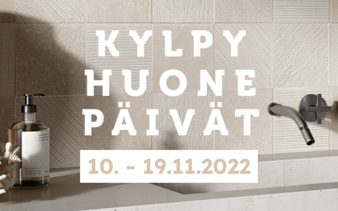 Pian vietetään Kylpyhuonepäiviä!